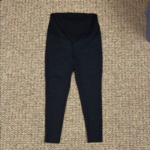 Zella Maternity Black Leggings, sz L